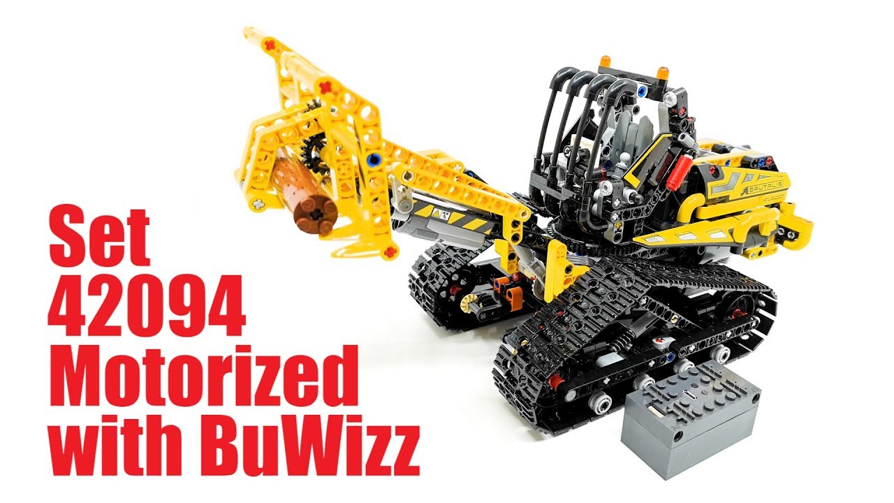 LEGO® Technic Tracked loader MOD instructions | BuWizz | Bluetooth® remote for LEGO® models