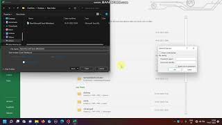 How to set a password for an Excel file