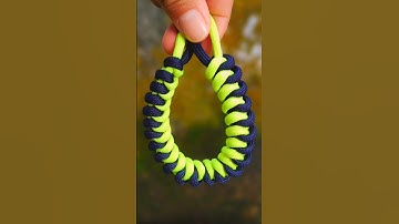Easy tip of paracord keychains or bracelet knot. #YearofYou #paracordbracelet