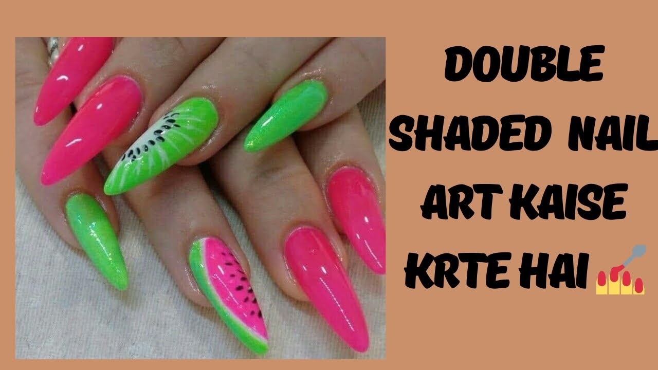 Best shaded nail art ever! Super cool | Ombre nails, Beauty hacks nails, Nail  art ombre