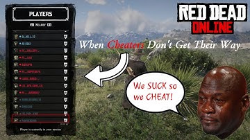 Infamous Cheating Crew Gets EXPOSED in Red Dead Online | RDO PVP