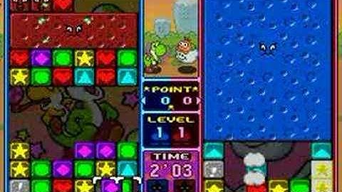 Tetris Attack Battle v Computer LV 7 -30-