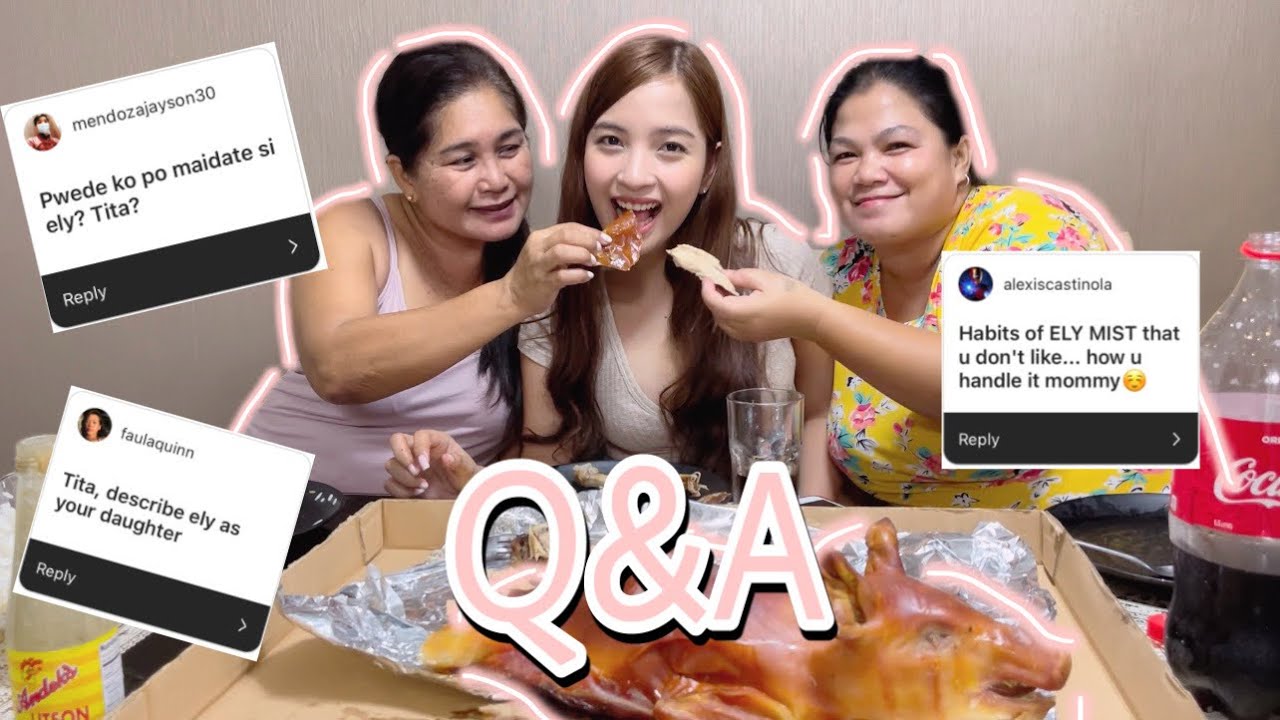Interesting Q&A + Mukbang with Momma | Ely Mist - YouTube