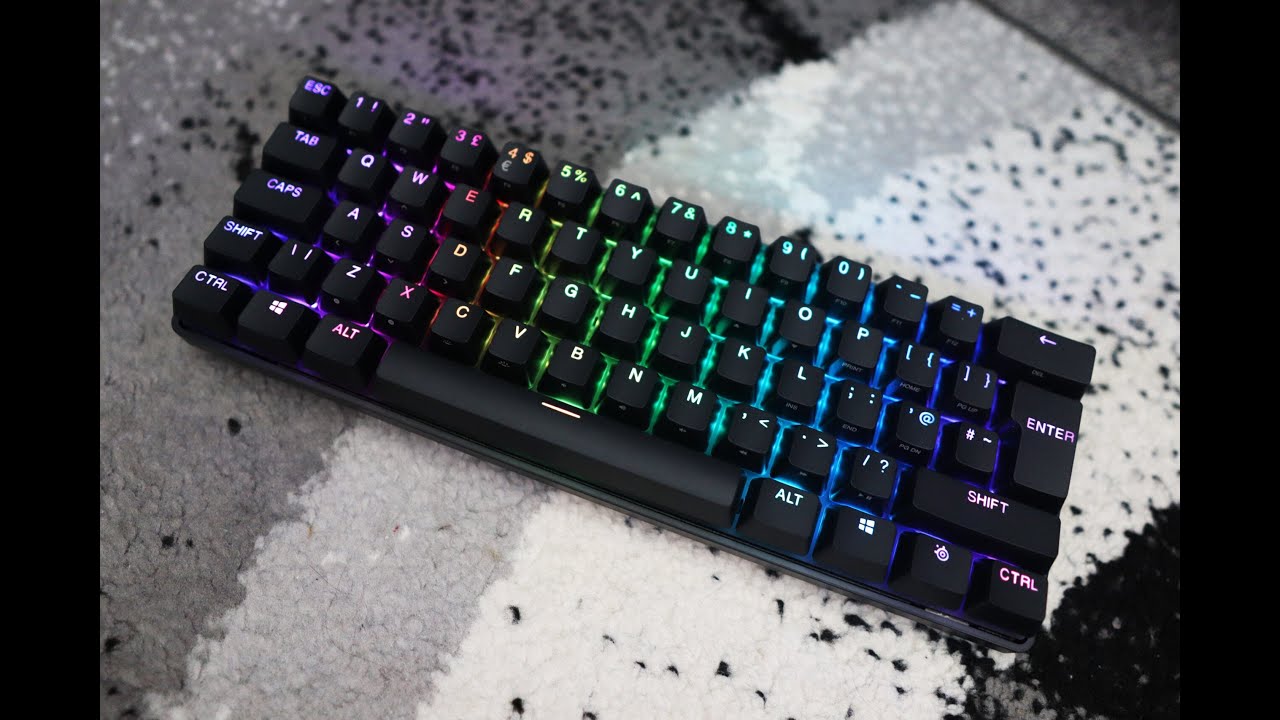 UNBOXING nové herní klávesnice STEELSERIES APEX PRO MINI + FORTNITE ASMR RANKED RELOAD