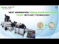 Next Generation Single Stage Recycling Plant with DFC Technology#rrplast #recycling #manufacturing
