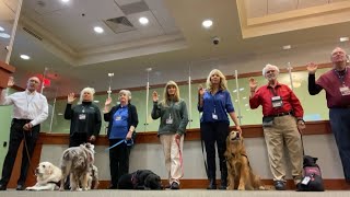 New therapy dogs sworn in at DeKalb County Courthouse