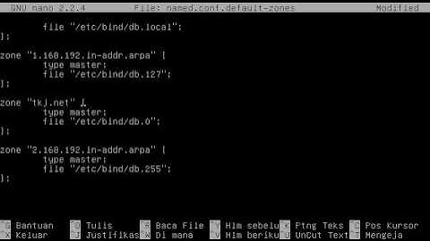 membuat 2 DNS dalam satu server (Debian 6)