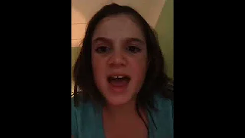 I was at my dad's house