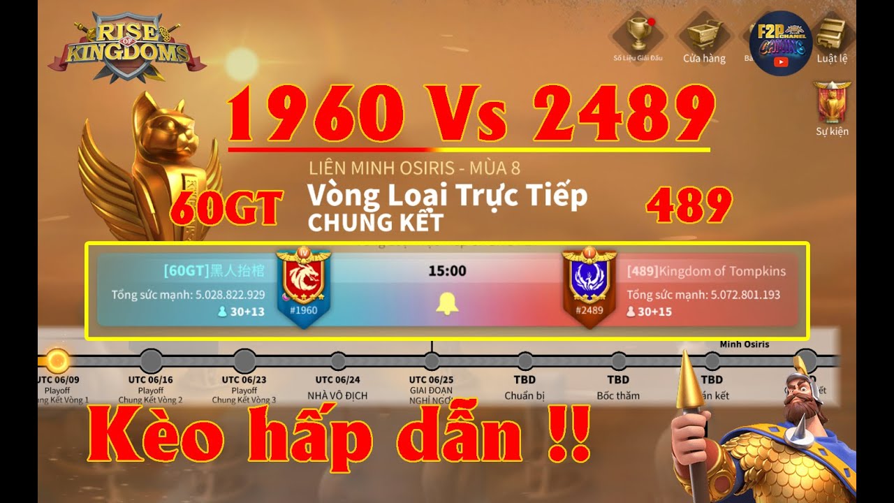 🔴Live OSIRIS - Mùa 8 | Chung kết Aoo Trận 1 | 1960 Vs 2489 | Who is win ...