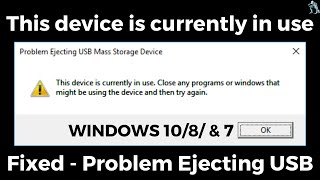 Famous Fix Problem Ejecting USB Mass Storage Device on Windows 10 | Problem Ejecting USB Attached SCSI(UAS) Net Worth