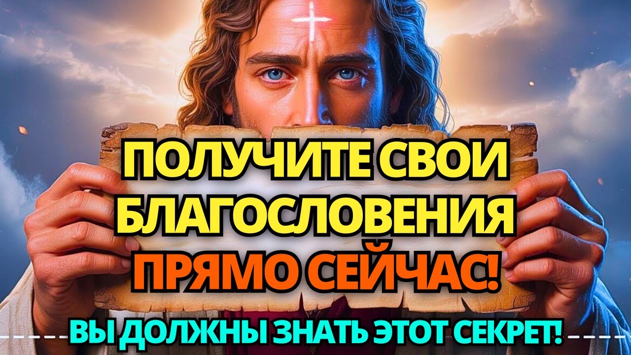 🔴 БОГ ГОВОРИТ: ТВОИ БЛАГОСЛОВЕНИЯ БУДУТ ОТДАНЫ КОМУ-ТО ДРУГОМУ, ЕСЛИ ТЫ ИХ ПРОИГНОРИРУЕШЬ!