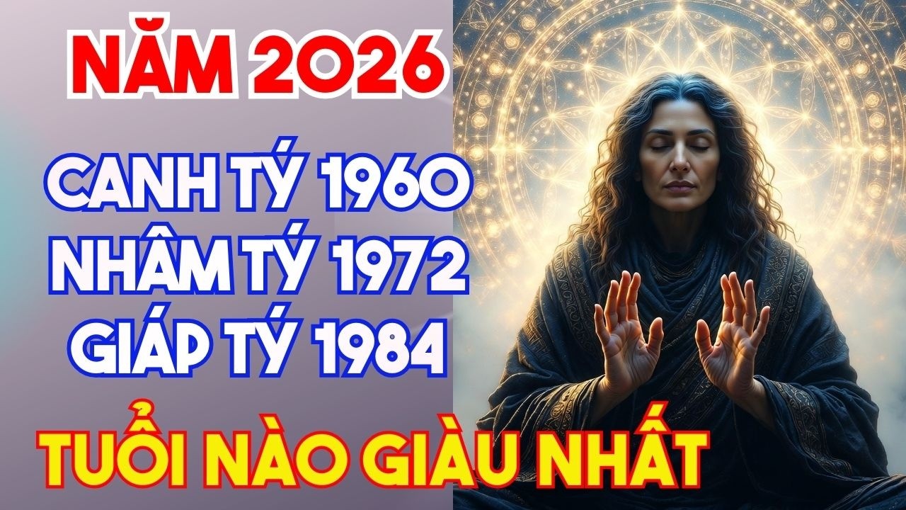 BÍ MẬT ĐỘNG TRỜI NĂM 2026 TUỔI TÝ NÀO GIÀU NHẤT