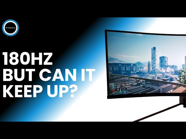 MSI MAG 345CQR Review - 'Dizzying' Speed - YouTube
