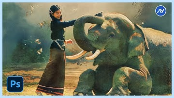 Create an Artistic Painting in Just In ONE CLICK | Style Transfer Photoshop Neural filters