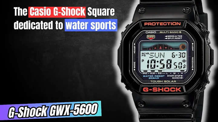 Casio G-Shock GWX-5600 ⌚ The BEST CASIO WATCH for surfing and water sports :-)