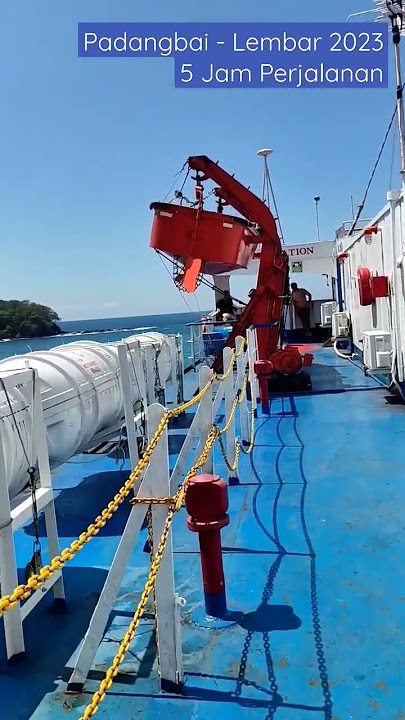 Perjalanan Feri Padangbai - Lembar 2023