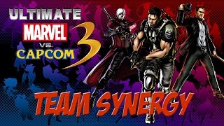 UMvC3 - Chris, Frank West, Dante Team Synergy