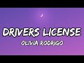 Olivia Rodrigo - drivers license (Lyrics)