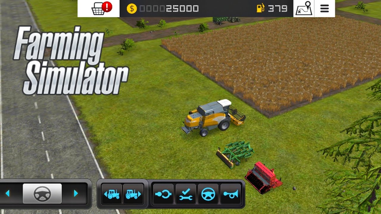 farming simulator 16 how to play first game of fs 16 ! timelapse #fs16 ...