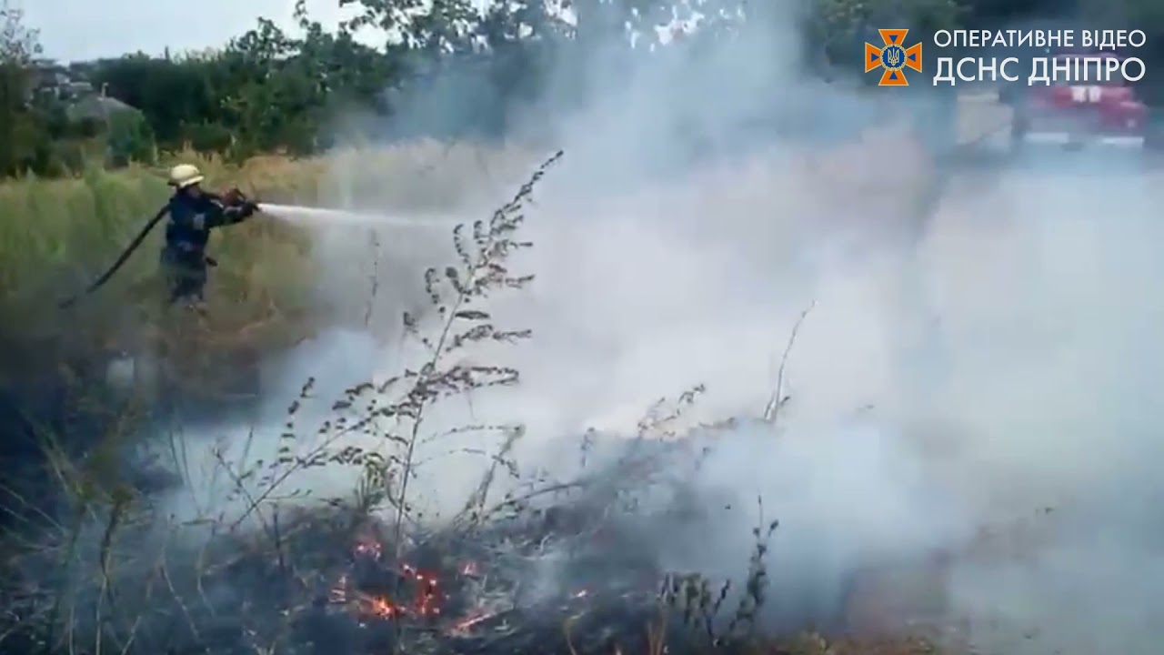 Нікопольський район: вогнеборці ліквідували 3 пожежі в екосистемі на загальній площі 8,5 га