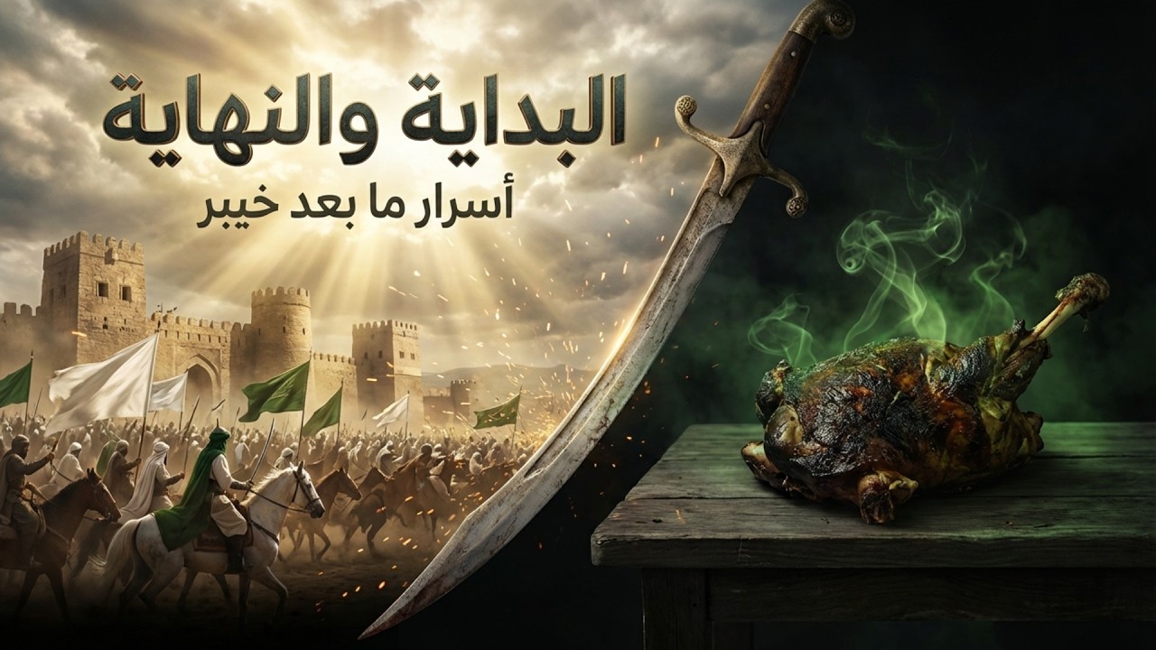 مؤامرة الشاة المسمومة في خيبر واستنطاق النبي ﷺ لليهود | البداية والنهاية (حـ 35)