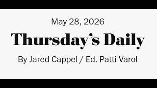 The Washington Post / LA Times Crossword 28/05/2026