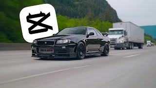 Nissan Gtr Car Edit Cap Cut 4K