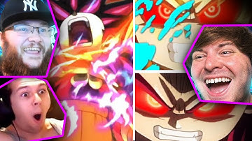 TRUTH, GORESH & IRONCANE REACTION TO DOKKANFEST DAIMA MINI SSJ4 GOKU