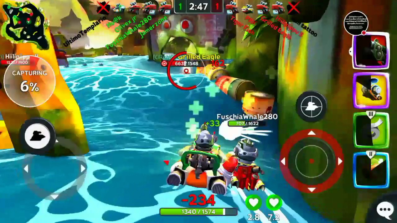 Battle bay : Quests Repair 7/5/60