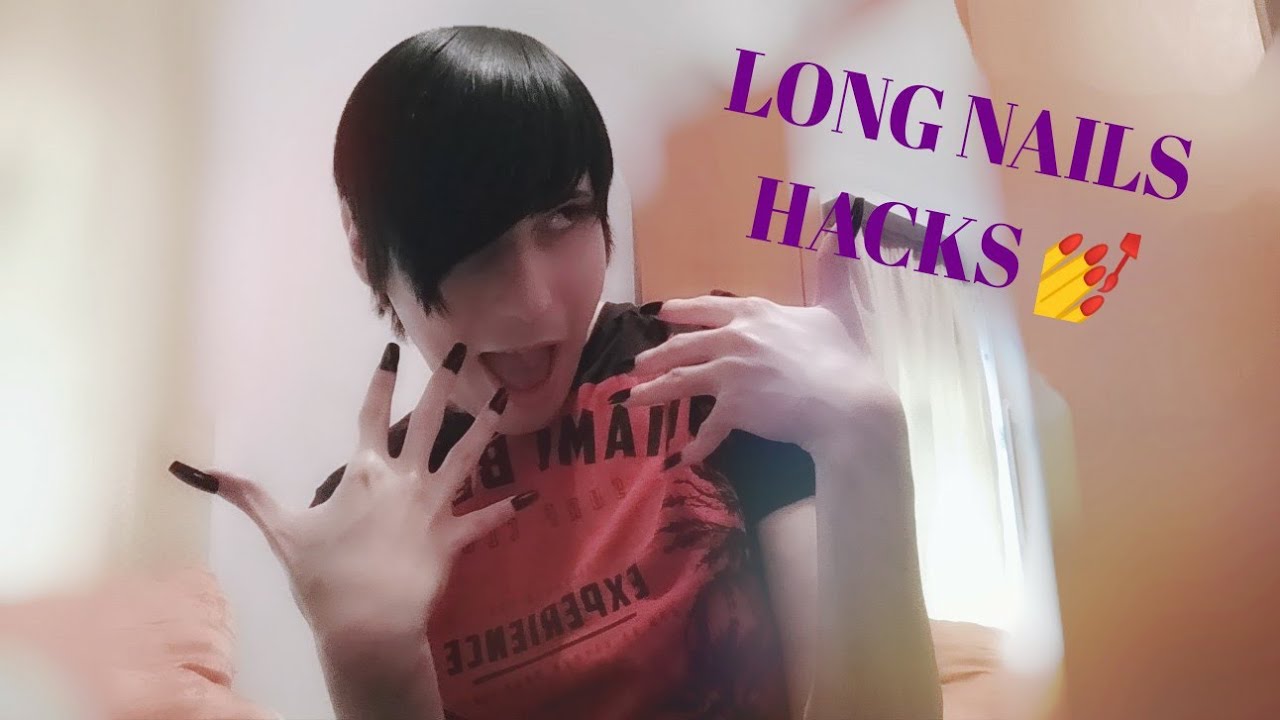 How I wipe my A$$ with long nails?!/ LONG NAILS HACKS/ TIPS ZA VELIKE NOKTE!