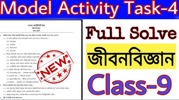 Class 9(New)Life Science Model Activity Task-4 #wbbse