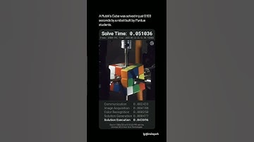 🤖ROBOT SOLVE RUBIK