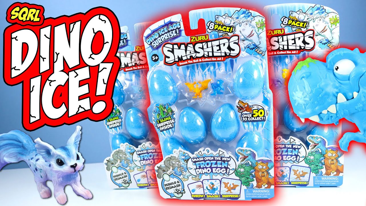 Smashers Dino Ice Age Ice Rex Playset by Zuru 