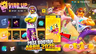 Izando El Pase Booyah De Abril Del 2026 Proximo Pase Elite Ff