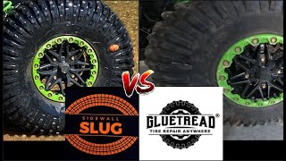 Gluetread VS. Sidewall Slug | Off-road Tire Sidewall Repair