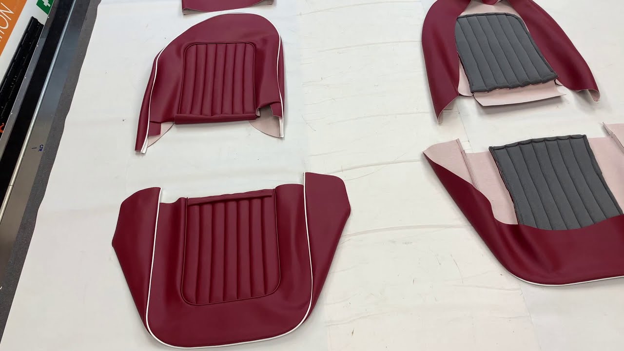 Triumph TR4A - Front Seat Cover Kit