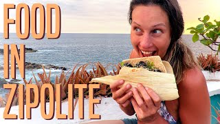 We found a secret restaurant in Zipolite