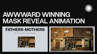 Build an Awwwards Mask Reveal Animation with React.js, Tailwind and Framer Motion