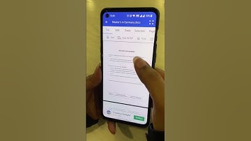 How to View and Open any Word file in your Android device | A1Office