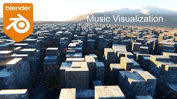 Blender - Live lets create a Music Visualizer part 2