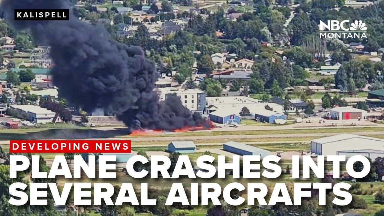 #DEVELOPING: Plane explodes after pilot loses control, crashing into ...