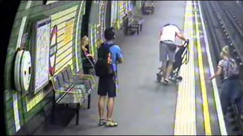 Buggy Blown On To Tube Tracks In 