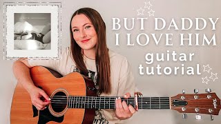 Taylor Swift But Daddy I Love Him Guitar Tutorial EASY CHORDS // The Tortured Poets Department