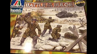 Italeri 1/72 Battle of the Bulge Set  6103 Italerie Ardennen Schlacht