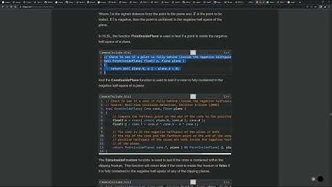 Game Engine Programming 058.2 - Tile-based light culling: Intersection testing | C++ Game Engine
