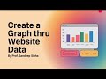 How to Create Graphs from Website Data | Data Visualization Made Easy