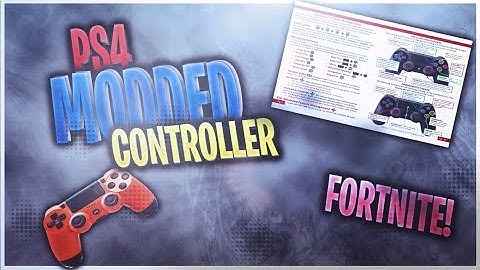 Ps4 Modded Controller Unboxing with Fortnite Rapid Fire