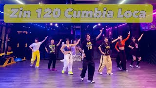 Zin120  120  Cumbia Loca  Cumbia    David Zumba Studio