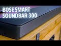 Bose smart soundbar 300 avec airplay 2 et spotify connect