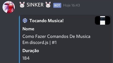 Como Fazer Comandos De Musica Em discord.js | #1